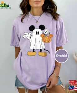 Mickey Ghost Halloween Comfort Colors Shirt Minnie Retro Disney Pumpkin T-Shirt Classic Mickey Ghost Halloween Comfort Colors Shirt Minnie Retro Disney Pumpkin T-Shirt Classic