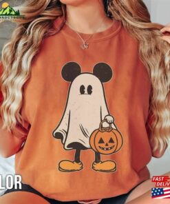 Mickey Ghost Halloween Comfort Colors Shirt Pumpkin Retro Spooky Season Sweatshirt Hoodie Mickey Ghost Halloween Comfort Colors Shirt Pumpkin Retro Spooky Season Sweatshirt Hoodie