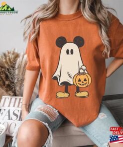 Mickey Ghost Halloween Comfort Colors Shirt Retro Spooky Season Disney Matching Classic Sweatshirt Mickey Ghost Halloween Comfort Colors Shirt Retro Spooky Season Disney Matching Classic Sweatshirt