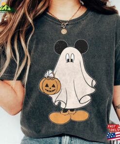 Mickey Ghost Halloween Comfort Colors Shirt Spooky Season Disney Hoodie T-Shirt Mickey Ghost Halloween Comfort Colors Shirt Spooky Season Disney Hoodie T-Shirt