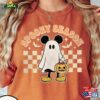 Mickey Ghost Halloween Comfort Colors Shirt Vintage Spooky Season Unisex T-Shirt