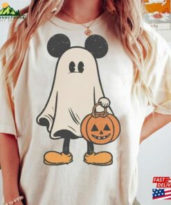 Mickey Ghost Halloween Shirt Pumpkin T-Shirt Unisex 2 Mickey Ghost Halloween Shirt Pumpkin T Shirt Unisex 3