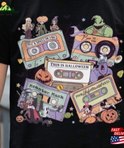 Mickey Ghost Halloween Shirt Retro Spooky Season Unisex T-Shirt