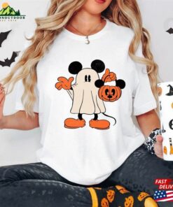 Mickey Ghost Halloween Shirt Retro Sweatshirt Unisex