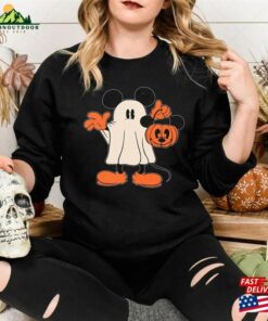 Mickey Ghost Halloween Shirt Retro Sweatshirt Unisex 3 Mickey Ghost Halloween Shirt Retro Sweatshirt Unisex 4