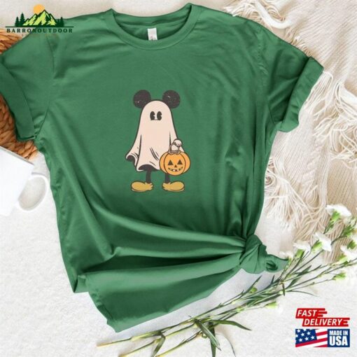 Mickey Ghost Halloween Shirt’s Not So Scary Tee Classic T-Shirt