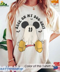 Mickey Ghost Shirt Back On My Boo Shit Hoodie Classic