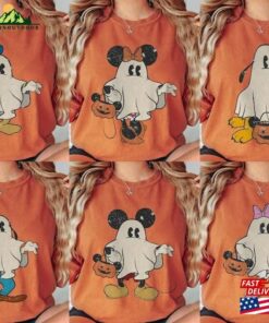 Mickey Ghost Shirt Disney Halloween Retro Spooky Hoodie Sweatshirt