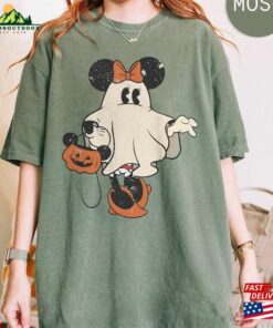 Mickey Ghost Shirt Disney Halloween Retro Spooky Hoodie Sweatshirt 3