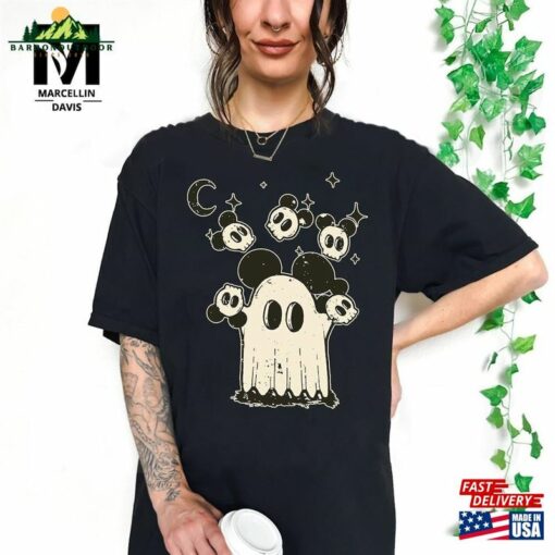 Mickey Ghost Shirt Skull Halloween Sweatshirt T-Shirt