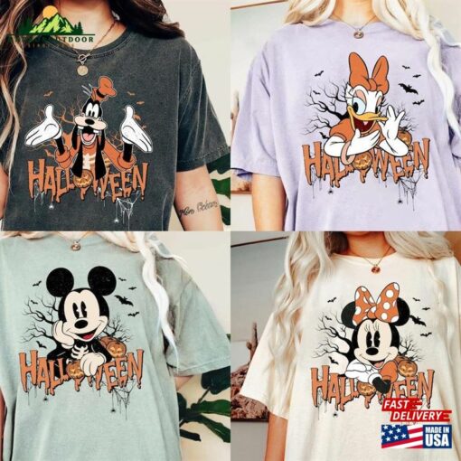 Mickey Halloween Shirt Disneyland 2023 And Friends T-Shirt Sweatshirt