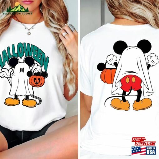 Mickey Halloween Shirt Ghost Disney T-Shirt Hoodie