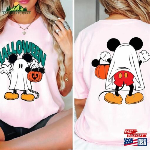 Mickey Halloween Shirt Ghost Disney T-Shirt Hoodie