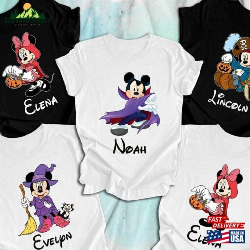 Mickey Halloween Shirt Minnie Disney Family Sweatshirt Unisex