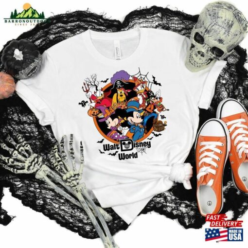 Mickey Halloween Walt Disney Shirt Hoodie Sweatshirt’s Not So Scare Party Classic