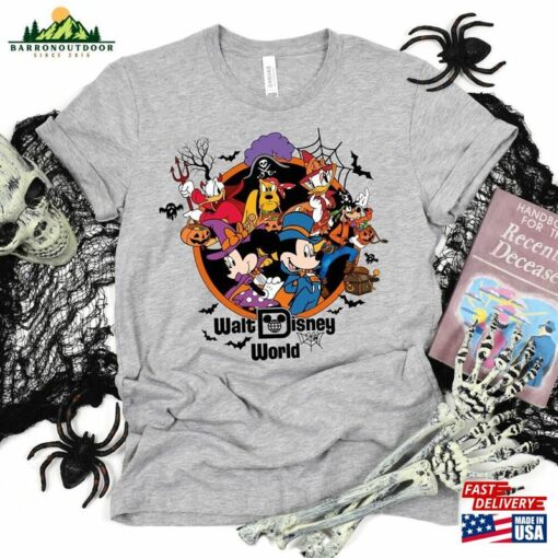 Mickey Halloween Walt Disney Shirt Hoodie Sweatshirt’s Not So Scare Party Classic