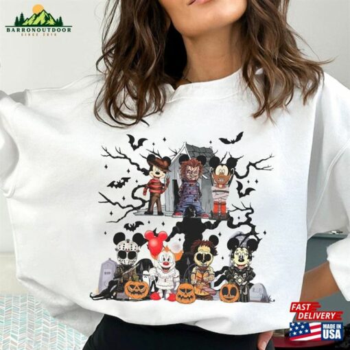 Mickey Horror Halloween Shirt Disney Nights T-Shirt Sweatshirt