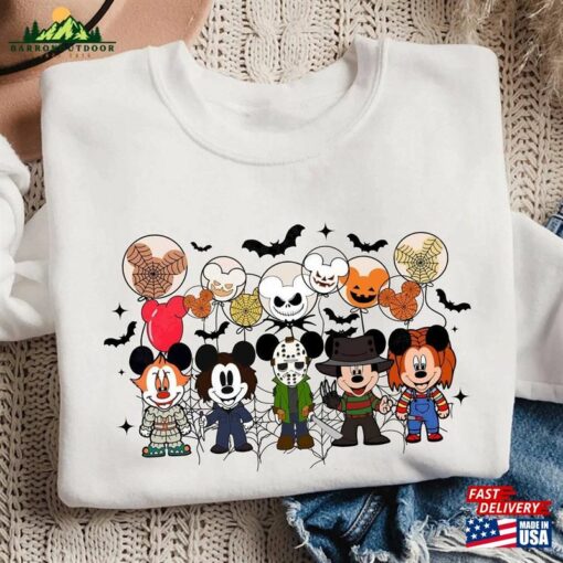 Mickey Horror Shirts Characters Halloween T Shirt T-Shirt Hoodie