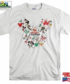 Mickey Merry Christmas Party 2023 T-Shirt Hoodie Kids Child Tote Bag S M L Unisex
