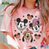Mickey Minnie And Pluto Halloween Vintage Comfort Colors® Shirt T-Shirt Sweatshirt