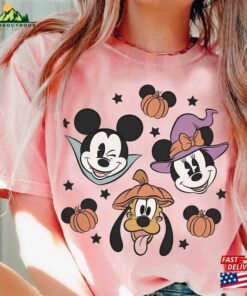 Mickey Minnie And Pluto Halloween Vintage Comfort Colors® Shirt T-Shirt Sweatshirt Mickey Minnie And Pluto Halloween Vintage Comfort Colors® Shirt T-Shirt Sweatshirt