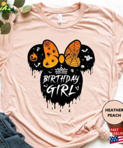 Mickey Minnie Disney Halloween Birthday Shirt Family Party 2023 Unisex Hoodie