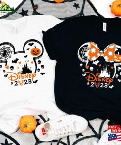Mickey Minnie Halloween Shirt Disney 2023 Custom Hoodie T-Shirt