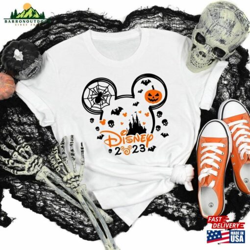 Mickey Minnie Halloween Shirt Disney 2023 Custom Hoodie T-Shirt