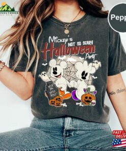 Mickey Minnie Halloween Shirt Vintage Disney Comfort Colors Ghost Unisex T-Shirt