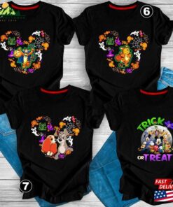 Mickey Minnie Halloween Shirts Donald Daisy Pluto Goofy Sweatshirt Classic