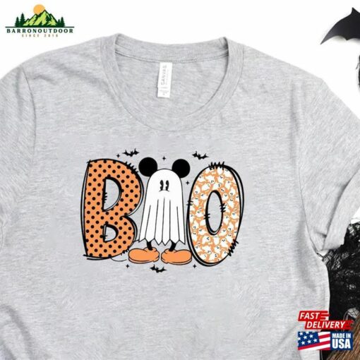 Mickey Mouse Boo Shirt Disney Halloween Hoodie Sweatshirt