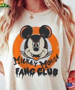 Mickey Mouse Fang Club Vampire Comfort Colors Costume Dracula Sweatshirt Unisex T-Shirt