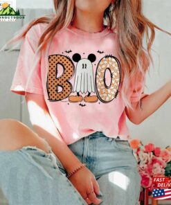 Mickey Mouse Ghost Boo Halloween 2023 Comfort Colors® Shirt Classic Hoodie