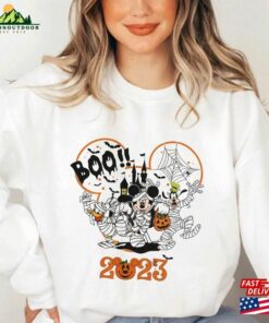 Mickey Mouse Halloween Boo 2023 Shirt Pumpkins Disneyland Unisex T-Shirt 3 Mickey Mouse Halloween Boo 2023 Shirt Pumpkins Disneyland Unisex T Shirt 4