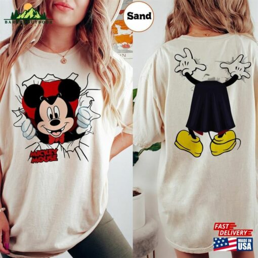 Mickey Mouse Spooky Season T-Shirt Disney Trip Sweatshirt Hoodie Vacation 2023 Gift For Men Women Disneyland Halloween Party Family