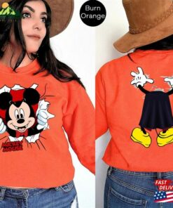 Mickey Mouse Spooky Season T-Shirt Disney Trip Sweatshirt Hoodie Vacation 2023 Gift For Men Women Disneyland Halloween Party Family