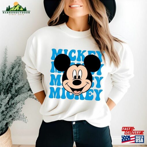 Mickey Mouse Unisex T-Shirt Cute Aesthetic Disney Sweatshirt Magical Place Shirts Theme Park Tee Hoodie