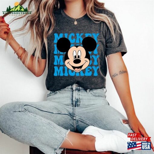 Mickey Mouse Unisex T-Shirt Cute Aesthetic Disney Sweatshirt Magical Place Shirts Theme Park Tee Hoodie