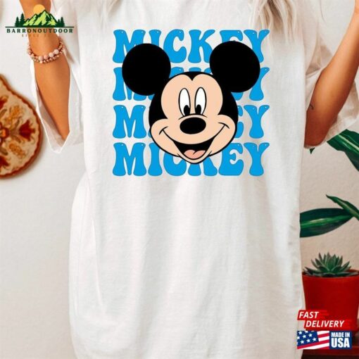 Mickey Mouse Unisex T-Shirt Cute Aesthetic Disney Sweatshirt Magical Place Shirts Theme Park Tee Hoodie