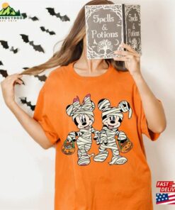 Mickey Mummy Shirt And Minnie Disney Halloween Hoodie Unisex