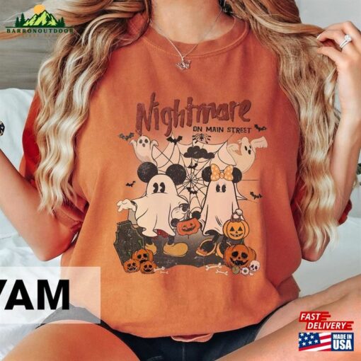 Mickey Nightmare On Mainstreet Comfort Colors® Shirt Not So Scary Tee Disney Halloween Classic T-Shirt