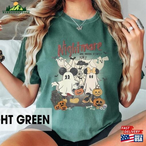 Mickey Nightmare On Mainstreet Comfort Colors® Shirt Not So Scary Tee Disney Halloween Classic T-Shirt