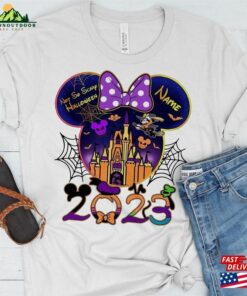 Mickey Not So Scary Halloween Family Shirt Disneyland 2023 Party Sweatshirt Hoodie