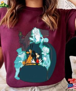 Mickey Pluto Hitchhiking Ghosts Disney Halloween Shirt Haunted Mansion Tee Disneyland Party Unisex T-Shirt Mickey Pluto Hitchhiking Ghosts Disney Halloween Shirt Haunted Mansion Tee Disneyland Party Unisex T-Shirt