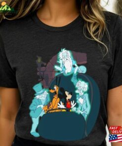 Mickey Pluto Hitchhiking Ghosts Disney Halloween Shirt Haunted Mansion Tee Disneyland Party Unisex T-Shirt 2 Mickey Pluto Hitchhiking Ghosts Disney Halloween Shirt Haunted Mansion Tee Disneyland Party Unisex T Shirt 3