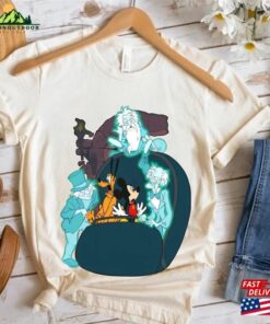 Mickey Pluto Hitchhiking Ghosts Disney Halloween Shirt Haunted Mansion Tee Disneyland Party Unisex T-Shirt 3 Mickey Pluto Hitchhiking Ghosts Disney Halloween Shirt Haunted Mansion Tee Disneyland Party Unisex T Shirt 4