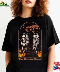 Mickey Pumpkin Silly Symphony The Skeleton Dance Shirt Disney Halloween Scary Movie T-Shirt Unisex Mickey Pumpkin Silly Symphony The Skeleton Dance Shirt Disney Halloween Scary Movie T-Shirt Unisex