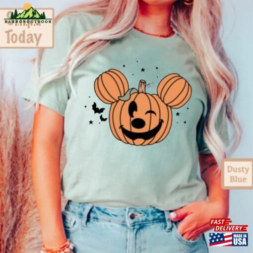 Mickey Pumpkins Head Shirt And Friends Spooky Season Halloween Disney T-Shirt Sweatshirt