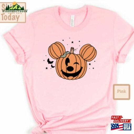 Mickey Pumpkins Head Shirt And Friends Spooky Season Halloween Disney T-Shirt Sweatshirt