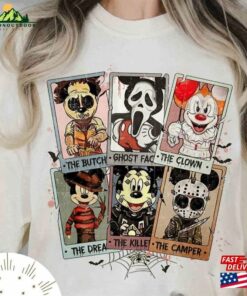 Mickey Stitch Horror Characters Costume Card Shirt Scary Vintage Retro Disney Halloween T-Shirt Sweatshirt Mickey Stitch Horror Characters Costume Card Shirt Scary Vintage Retro Disney Halloween T-Shirt Sweatshirt